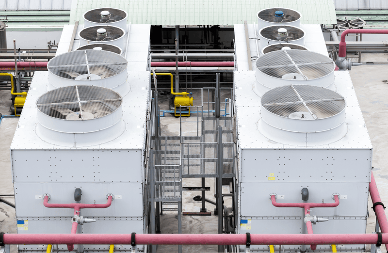 Industrial cooling towers