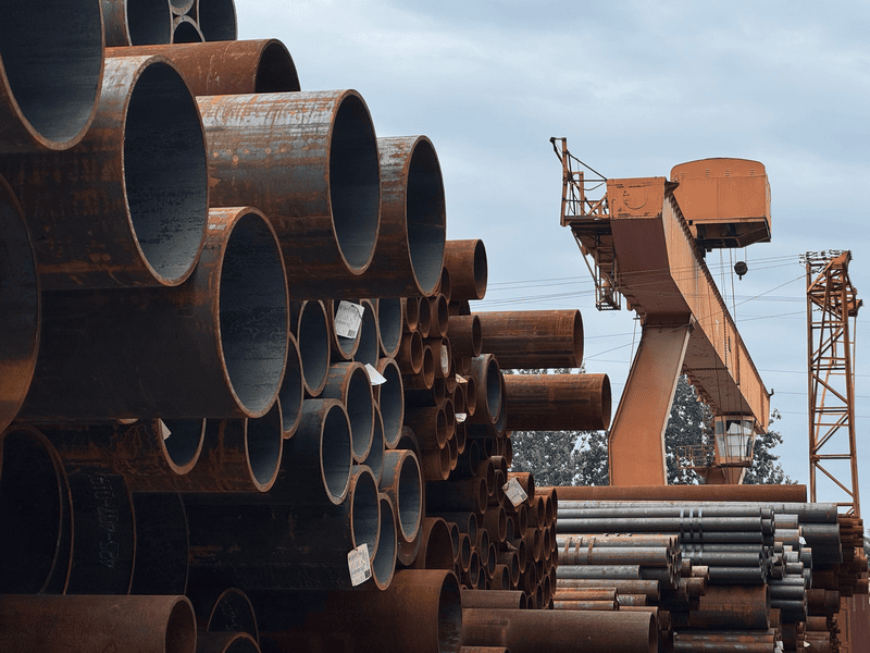 Carbon steel pipes