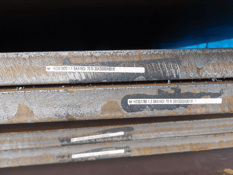 Carbon steel sheets
