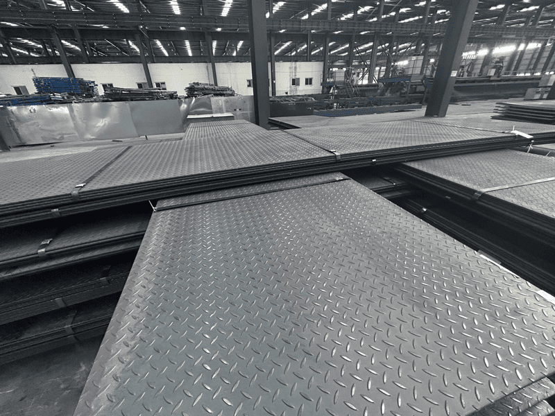 Chequered plates