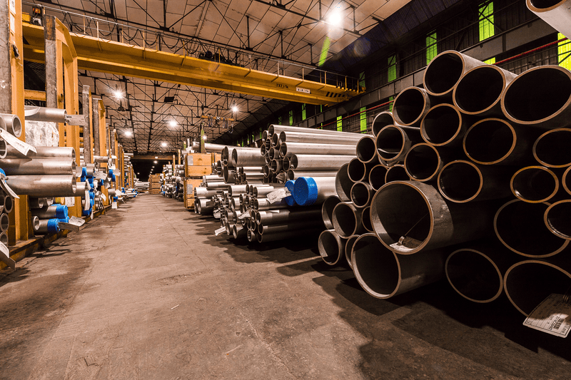 Stainless steel piping system